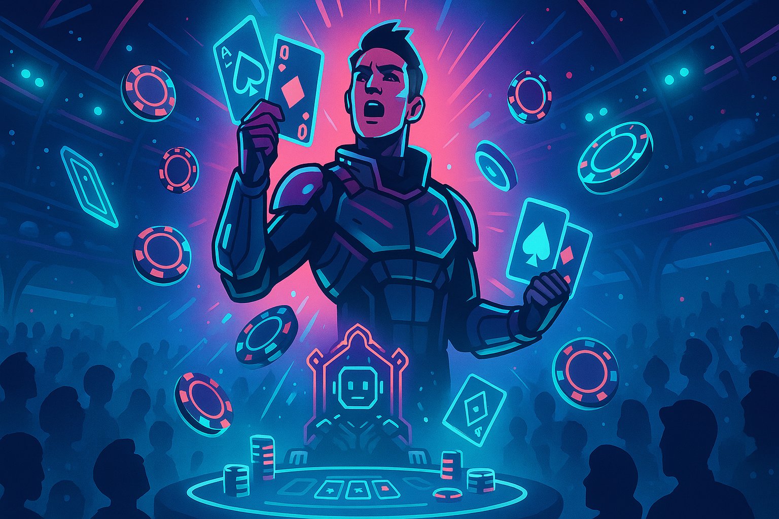 Live Dealer Poker ကတ်ဂိမ်း မြင်ကွင်း